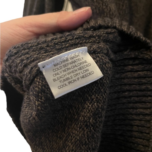 Original Vintage Weatherproof Men’s Pullover Sweater Dark Brown - Picture 4 of 6